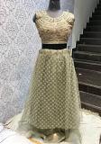 Lehenga Light Brown Net Party Wear Lehenga Set Medium Size Choli #5801175